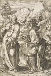 Christus wird vom Teufel versucht