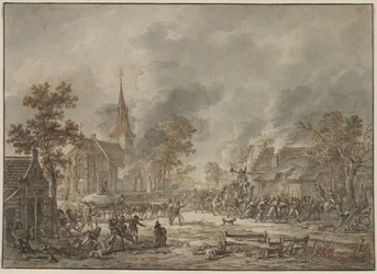 Plündernde Soldaten, 1794