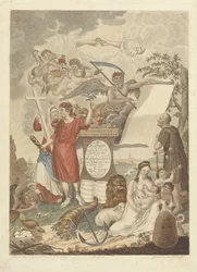 Geburts- und Hochzeitsszene