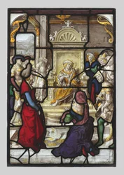 Das Urteil Salomos und Esther vor Ahasveros, ca. 1530