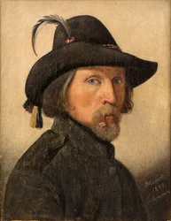 Selbstporträt als Legionär, 1848