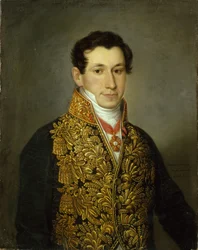 Porträt von Grigory Mitusov 1795-1871, 1826