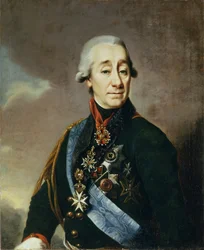 Porträt von Ivan Varfolomeevich Lamb 1764-1801, 1801