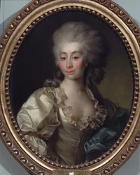 Porträt von Ursula Mniszeck, 1782