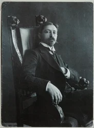 Porträt des Autors Iwan A. Bunin 1870-1953, 1909