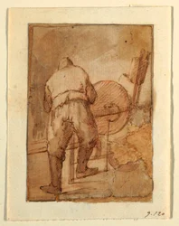 Ein Scherenschleifer