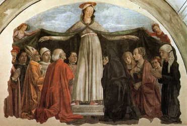 Madonna der Barmherzigkeit und Klage und Pieta