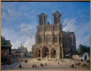 Die Kathedrale zu Reims