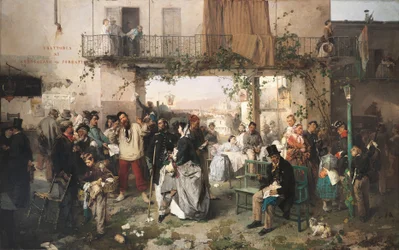 Nachrichten über den Frieden von Villafranca