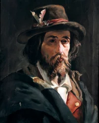 Porträt von Francesco Nullo (1825-1863), italienischer Patriot und Leutnant der Armee von Giuseppe Garibaldi