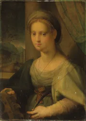 Porträt einer Dame als Heilige Katharina von Alexandria