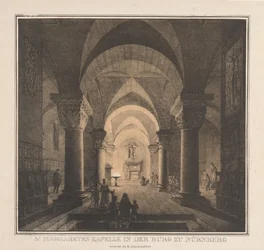 Bemerkenswerte Gebäude des Mittelalters in Deutschland: St. Margaretenkapelle in der Kaiserburg zu Nürnberg