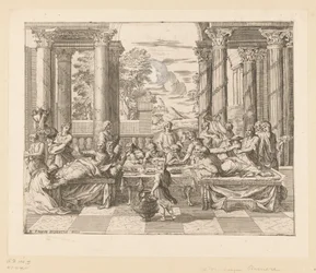 Maria Magdalena salbt die Füße Christi