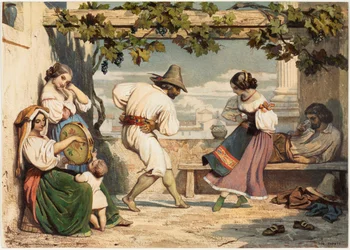 La Saltarelle, 1800er Jahre