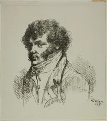 Porträt von Brunet, Drucker