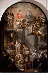 Gründungsmesse des Ordens der Dreifaltigkeit