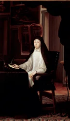 Porträt von Königin Maria Anna von Österreich, Witwe