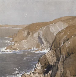 Die Küste von Cornwall