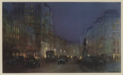 Knightsbridge in Schwarz und Gold