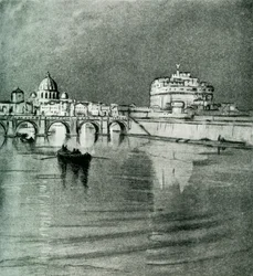 Rom und der Tiber. Ein Festzug auf sieben Hügeln, 1928