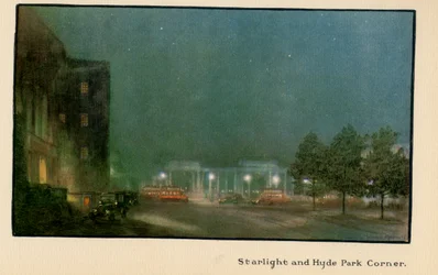 Sternenlicht und Hyde Park Corner, aus 