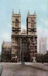 Westminster Abbey, London, ca. 1930er