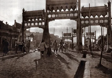 Straße in Peking