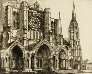 Chartres, Nordportal