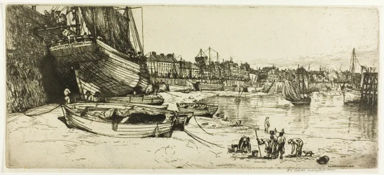 Der Hafen von Boulogne-sur-Mer