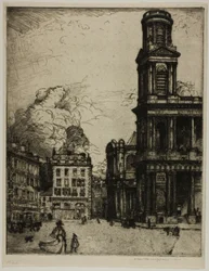 Saint Sulpice, Paris: Der große Turm
