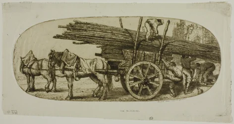 Die Bauarbeiter