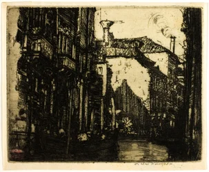 Der dunkle Kanal, Venedig