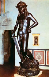 Bronzestatue des David, um 1430-1440