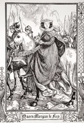 Königin Morgan le Fay, 1905