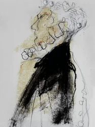 Abstrakte Profilschizze