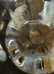 Erdige Spiralabstraktion