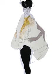 Elegante Modefigur
