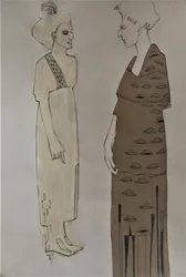 Elegante Modefiguren