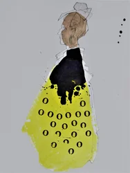 Moderne Modeillustration