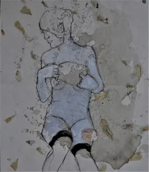Subtile Nackte Figur
