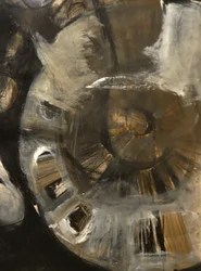 Strukturierte goldene Spirale