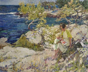 Auf den Felsen