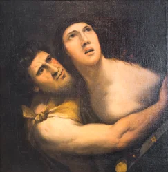 Satyr und Nymphe