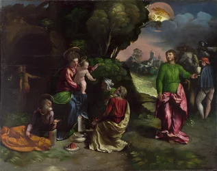 Die Anbetung der Könige (ca. 1535)