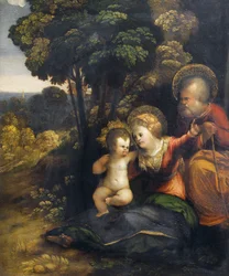 Ruhe auf der Flucht nach Ägypten