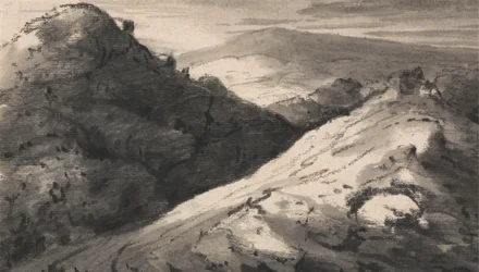 Komposition: Hügellandschaft