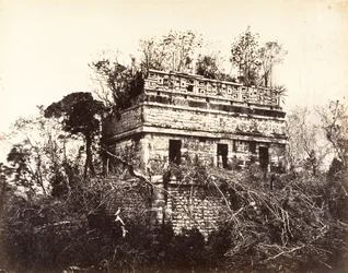 Das Gefängnis, in Chichen-Itza, 1857-89