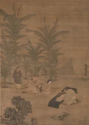 Der Gelehrte Fu Sheng übermittelt das Buch der Dokumente, 15. bis Mitte des 16. Jahrhunderts