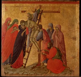 Passion: Die Kreuzabnahme (Maestà-Altarbild)