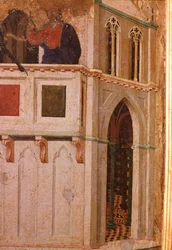 Die Versuchung im Tempel (Detail)